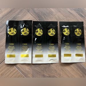 Oribe Gold Lust Shampoo and conditioner 7ml / 0.23 fl. Oz packets of 3 sample
